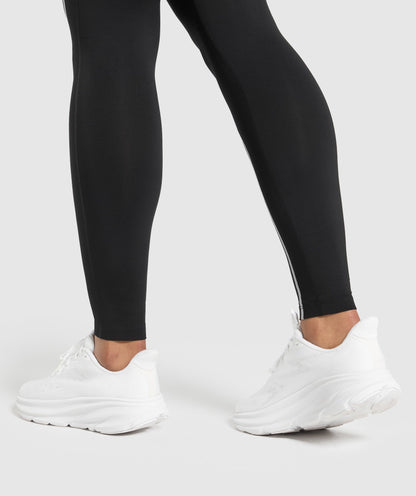 Women's Gymshark Running Warmth Leggings Black