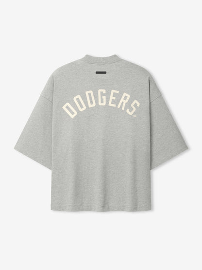 Essentials Dodgers Merch Tee Concrete Heather