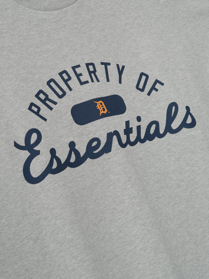 Essentials Tigers Merch Tee Concrete Heather