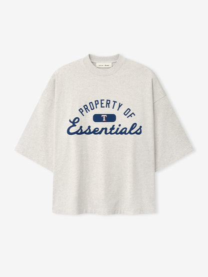 Essentials Rangers Merch Tee Oatmeal Heather