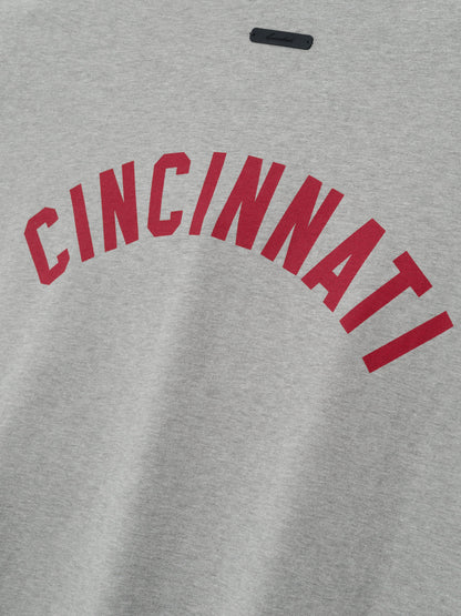 Essentials Reds Merch Tee Concrete Heather