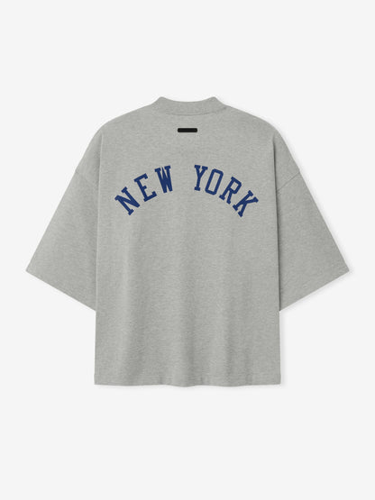 Essentials Mets Merch Tee Concrete Heather