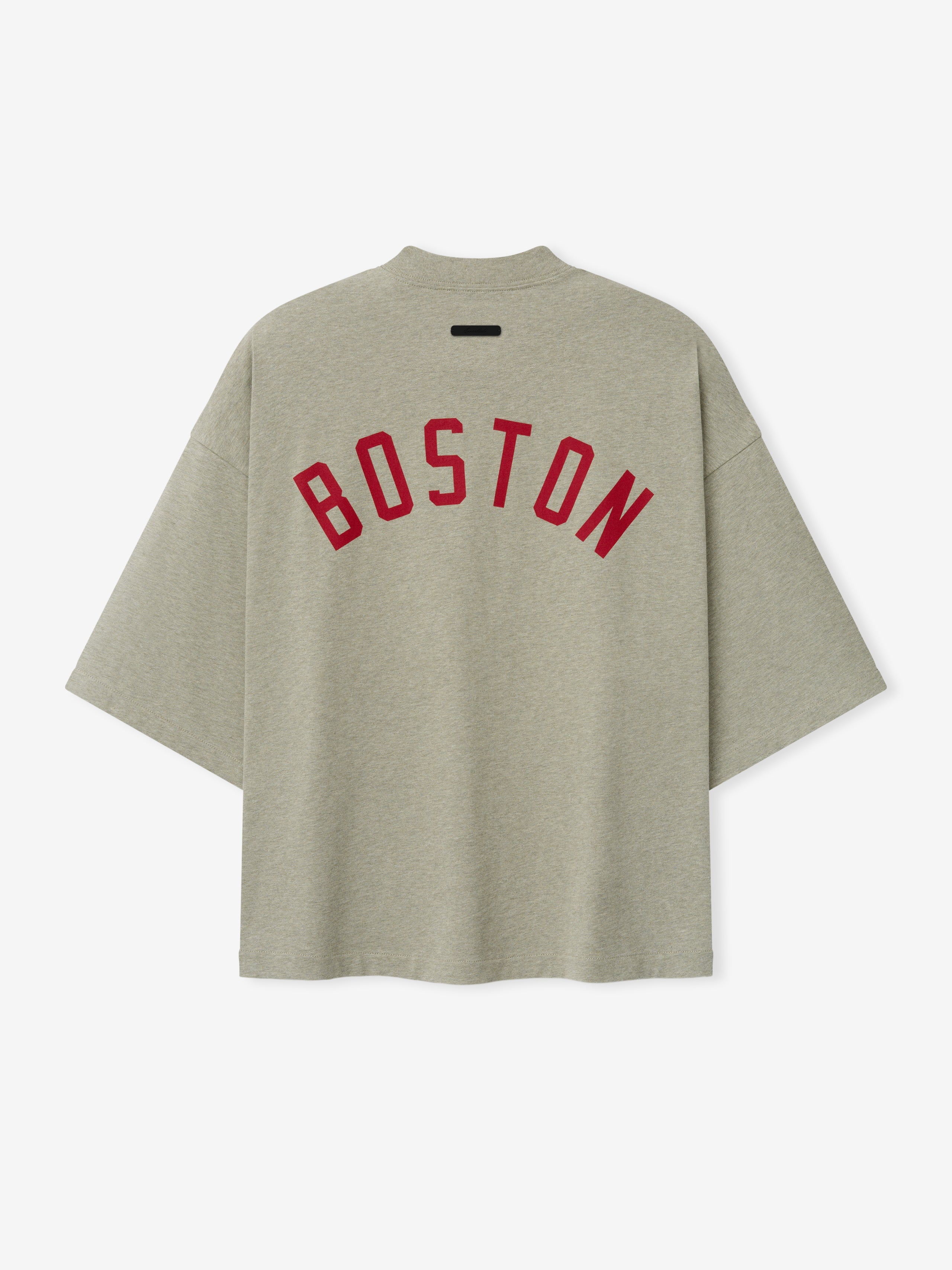 Essentials Red Sox Merch Tee Seal Heather