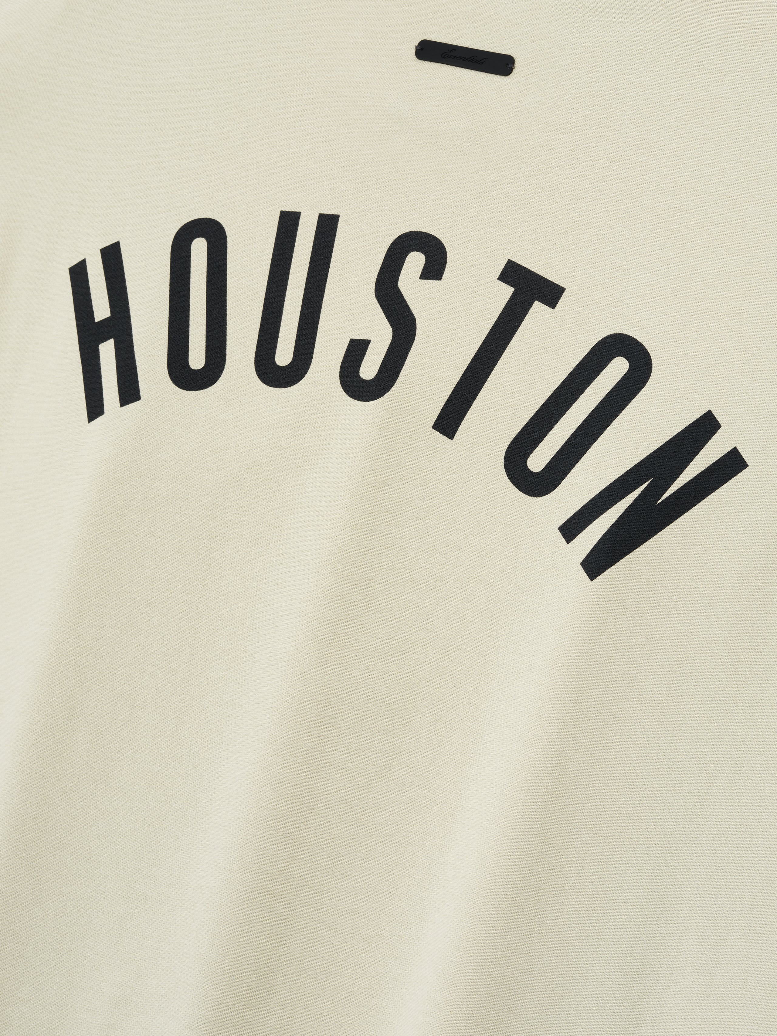 Essentials Astros Merch Tee Sandstone