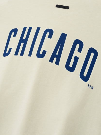 Essentials Cubs Merch Tee Sandstone