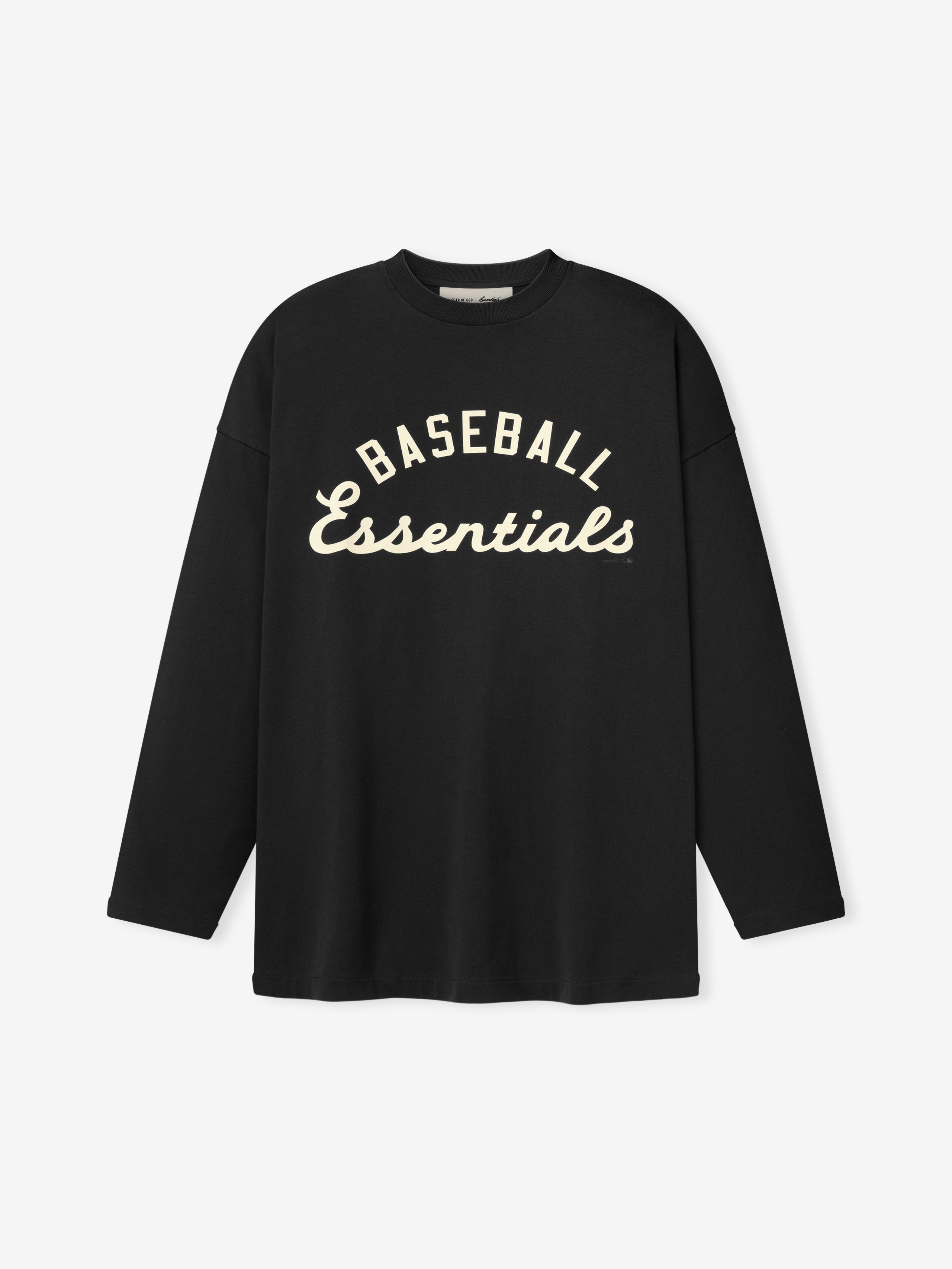 Essentials Mlb Boxy Long Sleeve Tee Black