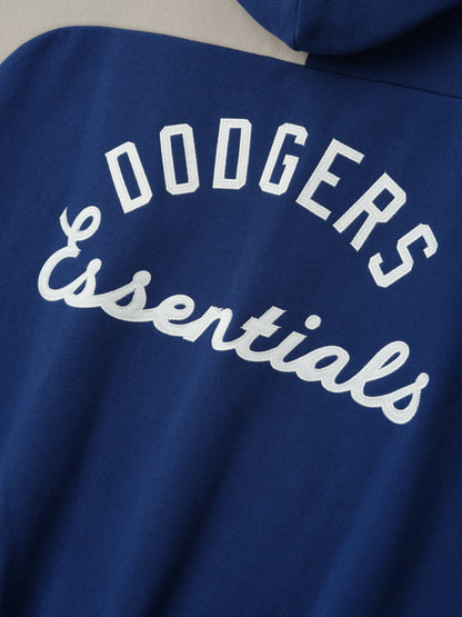 Essentials Dodgers Raglan Half Zip Sport Hoodie Estate Blue/ Seal