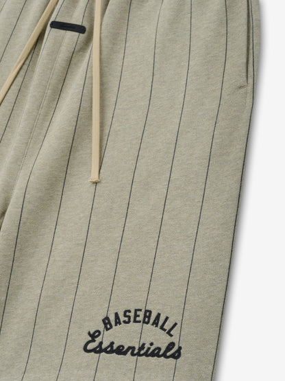 Essentials Mlb 90'S Sweatshort Seal Heather W Black Pinstripes