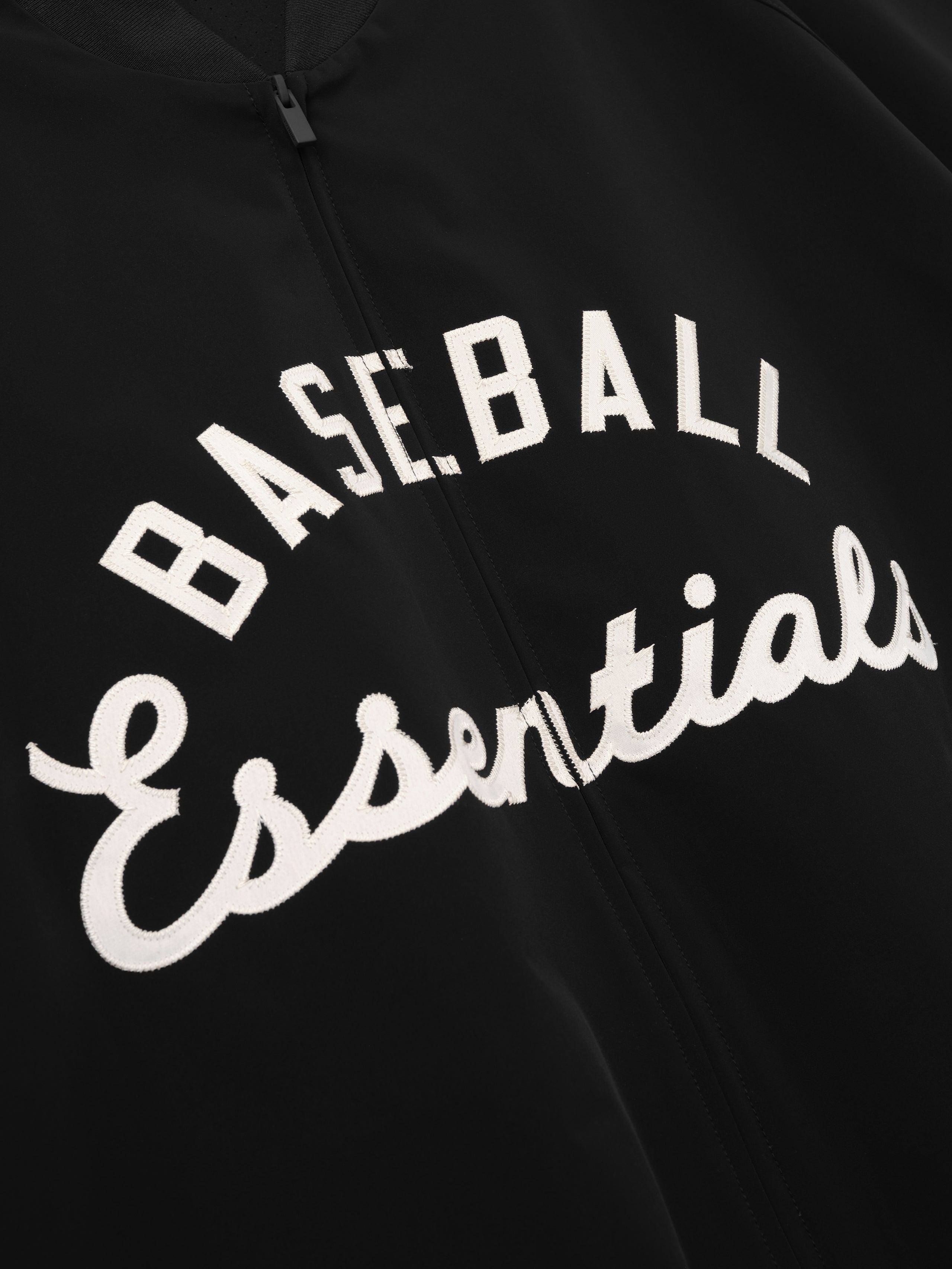 Essentials Mlb Full Zip Bomber Black