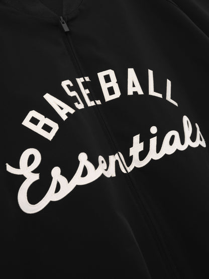 Essentials Mlb Full Zip Bomber Black