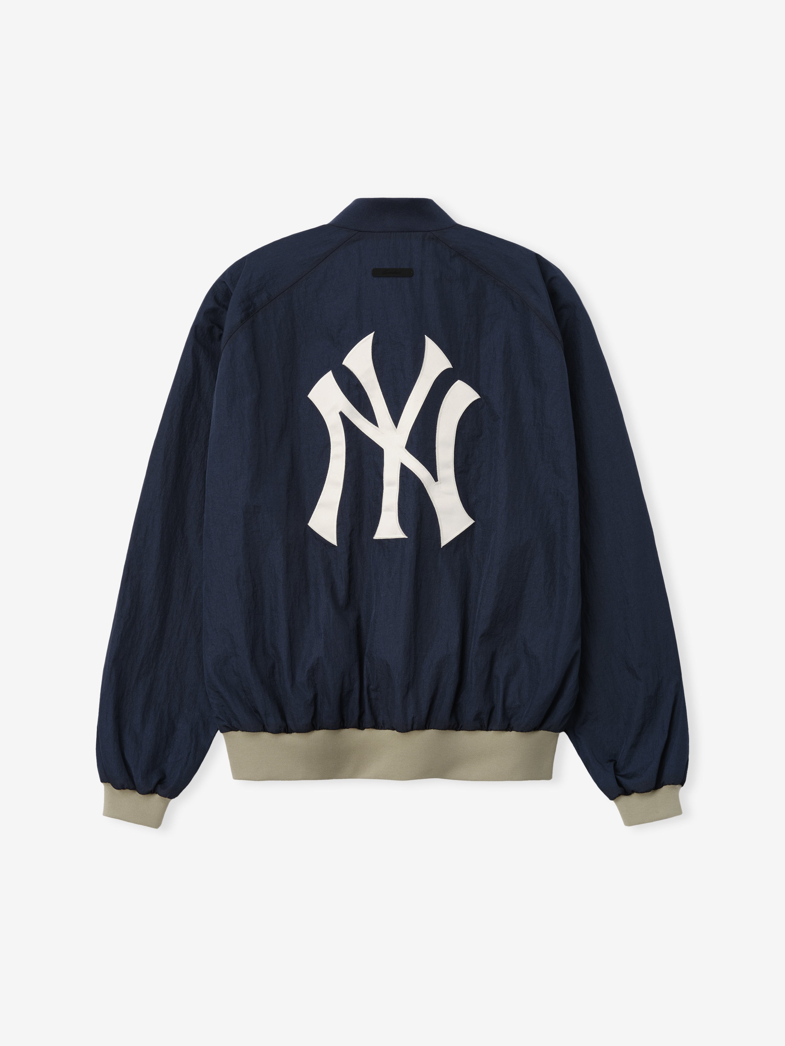 Essentials Yankees Half Zip Pullover Dark Sapphire/ Overland Rib