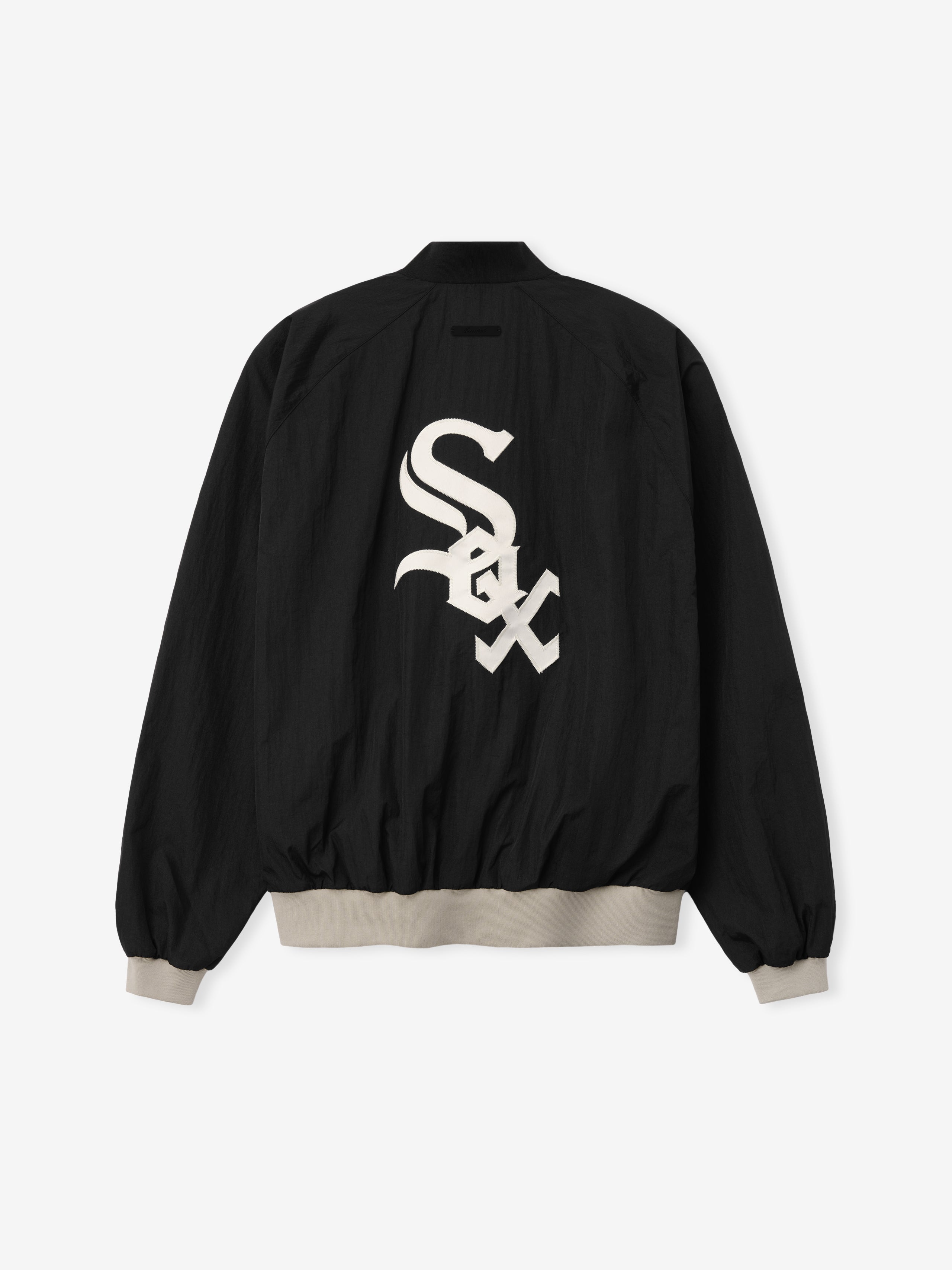 Essentials White Sox Half Zip Pullover Black