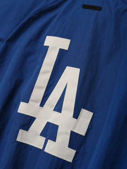 Essentials Dodgers Half Zip Pullover Estate Blue/ Seal Rib