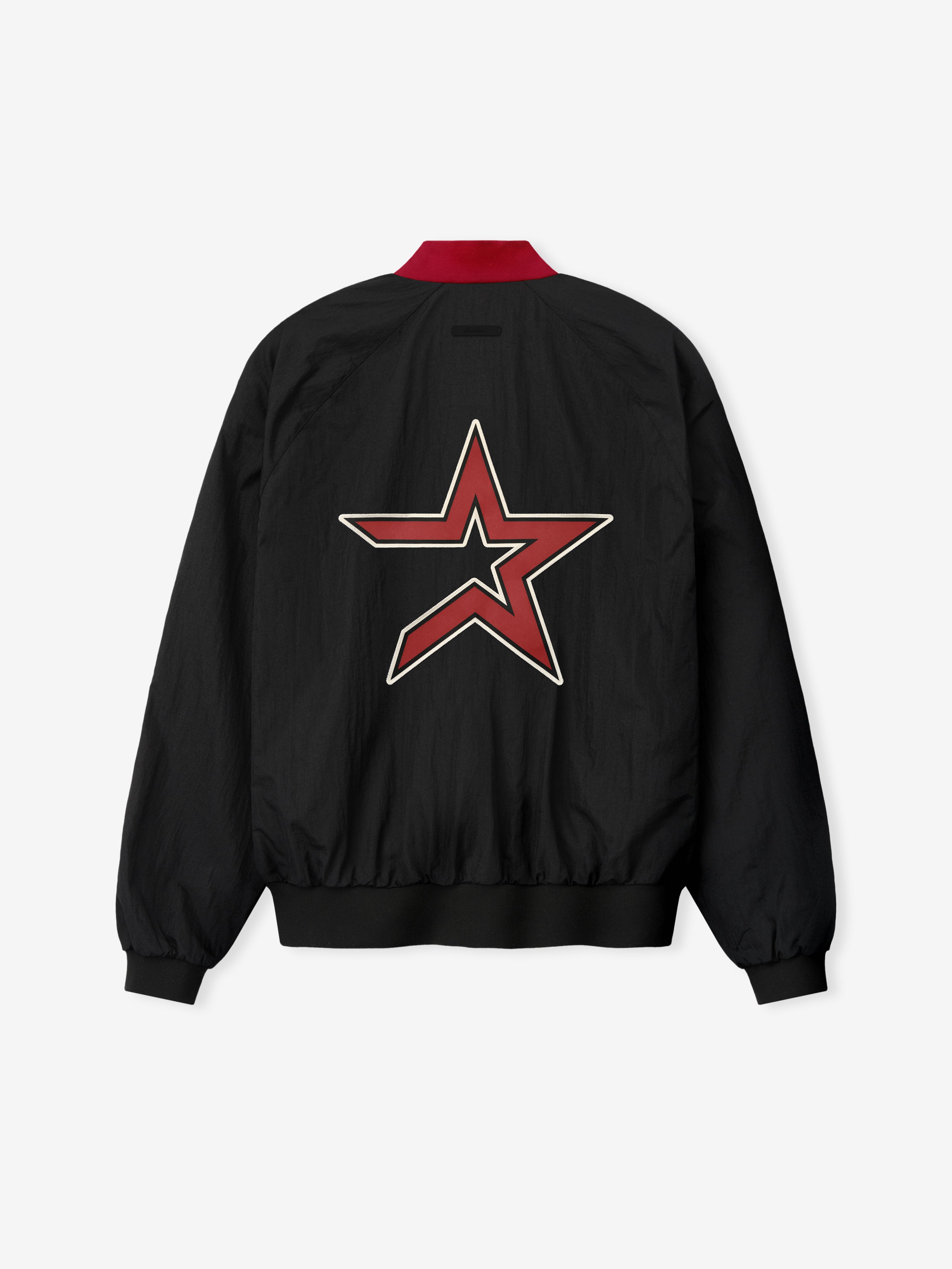 Essentials Astros Half Zip Pullover Black