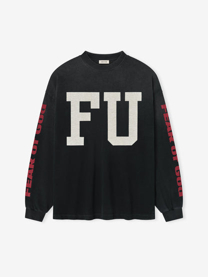 Essentials Freedom Relaxed Long Sleeve Tee Black