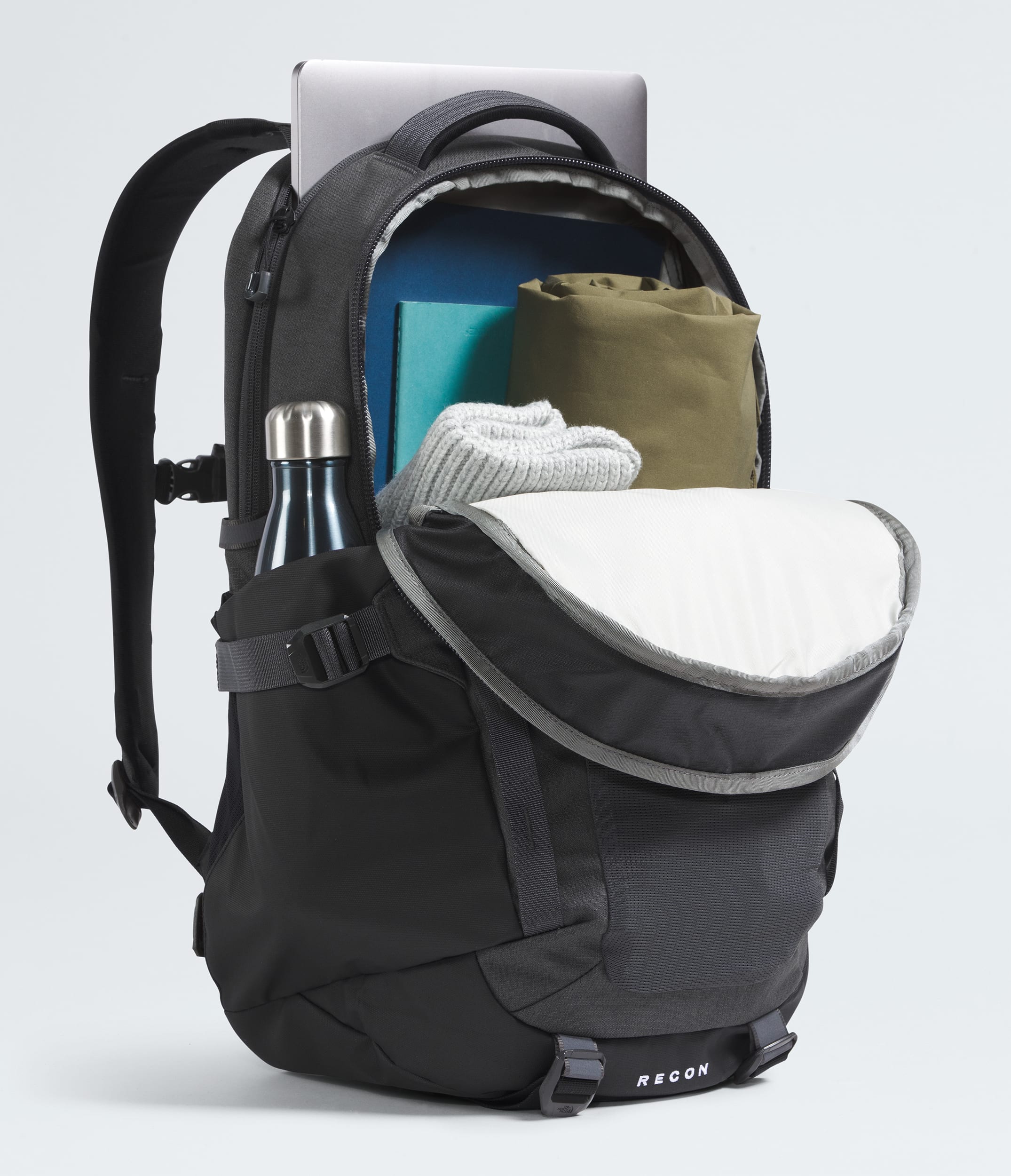 The North Face Recon Backpack Asphalt Grey Light Heather