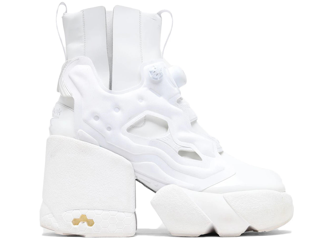 Reebok Tabi Instapump Fury Hi Maison Margiela Triple White (Women'S)