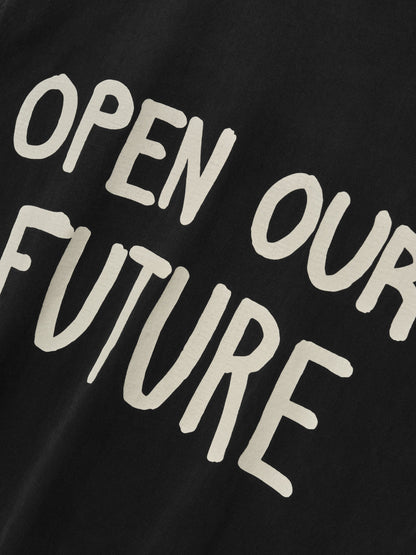 Essentials For All People Relaxed Long Sleeve Tee Black