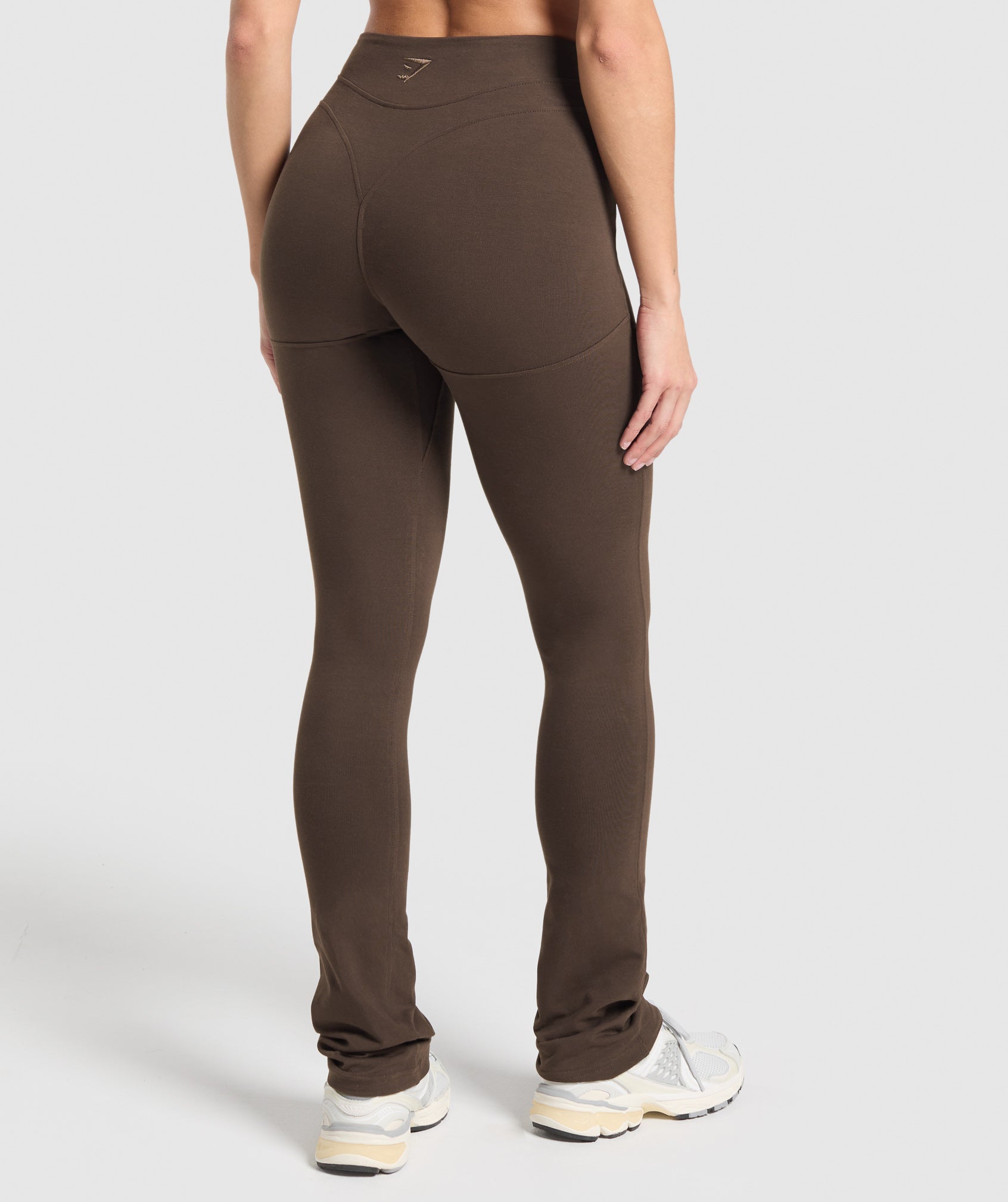 Women's Gymshark Rest Day Bootcut Leggings Archive Brown