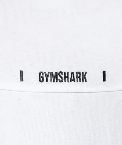 Gymshark Rest Day Essentials Boxy T-Shirt White