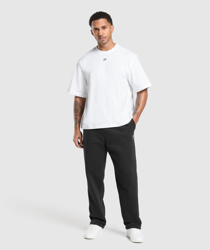 Gymshark Rest Day Essentials Boxy T-Shirt White