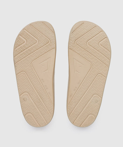 Gymshark Rest Day Slides Toasted Brown