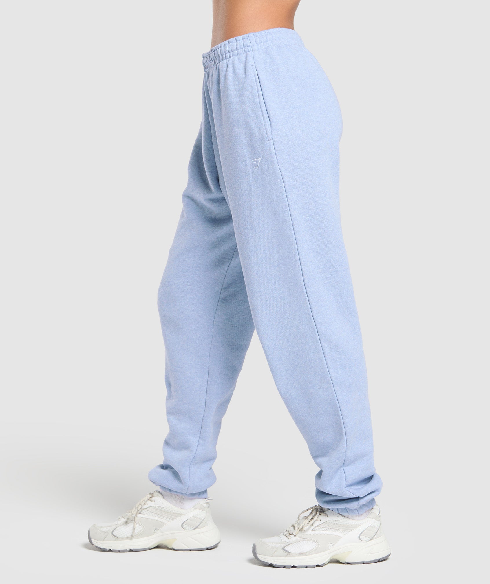 Women's Gymshark Rest Day Sweats 2.0 Joggers Bros Gentle Blue Marl