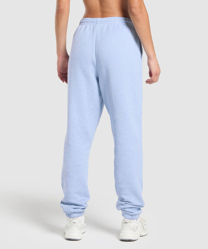 Women's Gymshark Rest Day Sweats 2.0 Joggers Bros Gentle Blue Marl