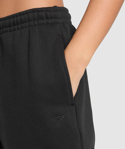 Women's Gymshark Rest Day Sweats 2.0 Joggers Black