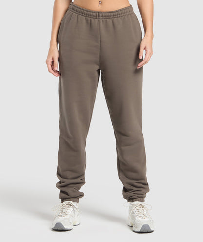 Women's Gymshark Rest Day Sweats 2.0 Joggers Camo Brown