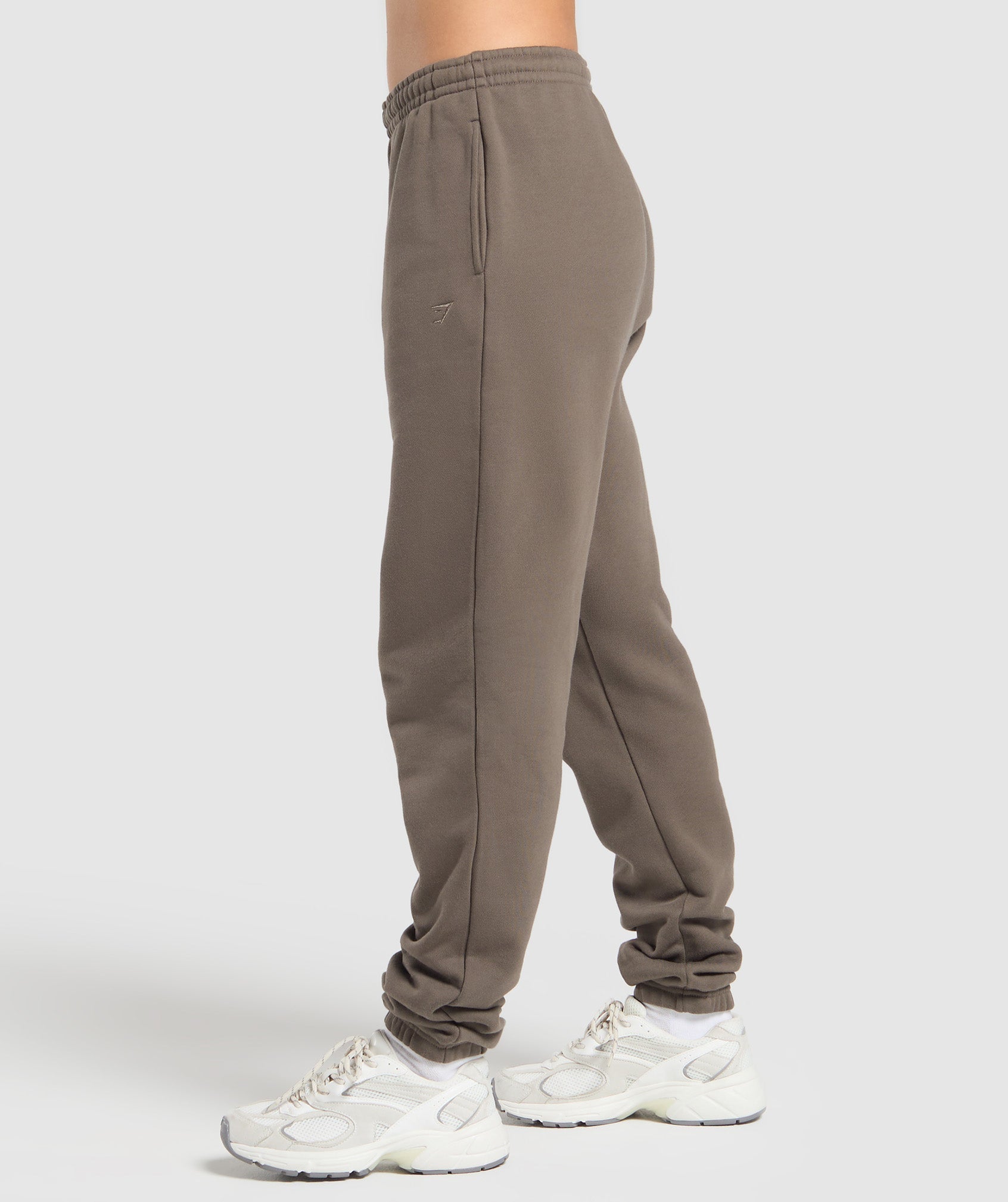 Women's Gymshark Rest Day Sweats 2.0 Joggers Camo Brown
