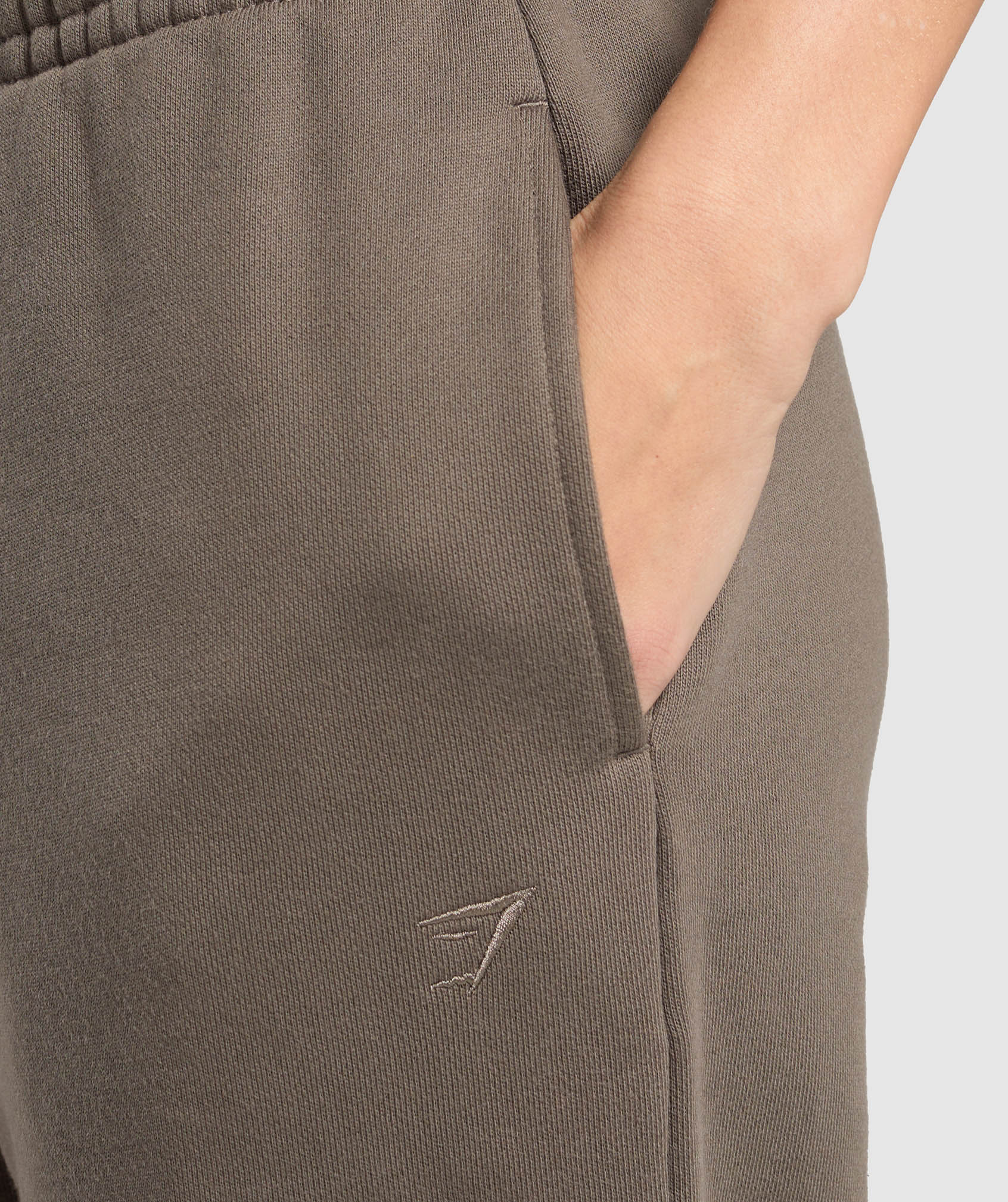 Women's Gymshark Rest Day Sweats 2.0 Joggers Camo Brown