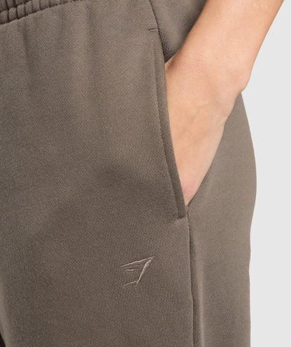 Women's Gymshark Rest Day Sweats 2.0 Joggers Camo Brown