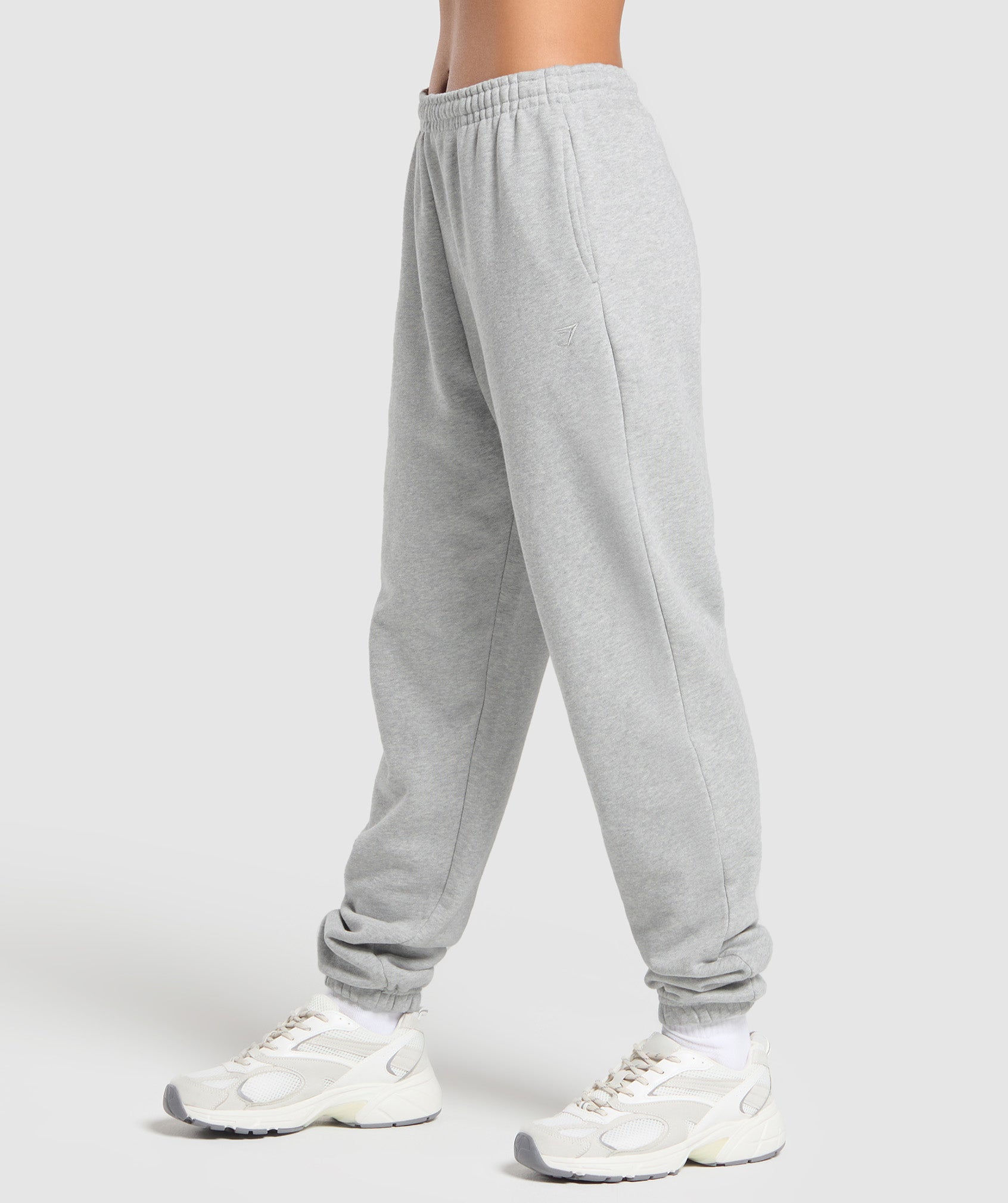 Women's Gymshark Rest Day Sweats 2.0 Joggers Light Grey Core Marl