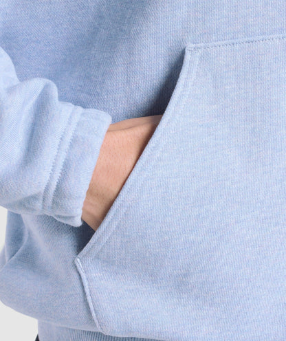 Women's Gymshark Rest Day Sweats 2.0 Oversized Hoodie Blue Marl
