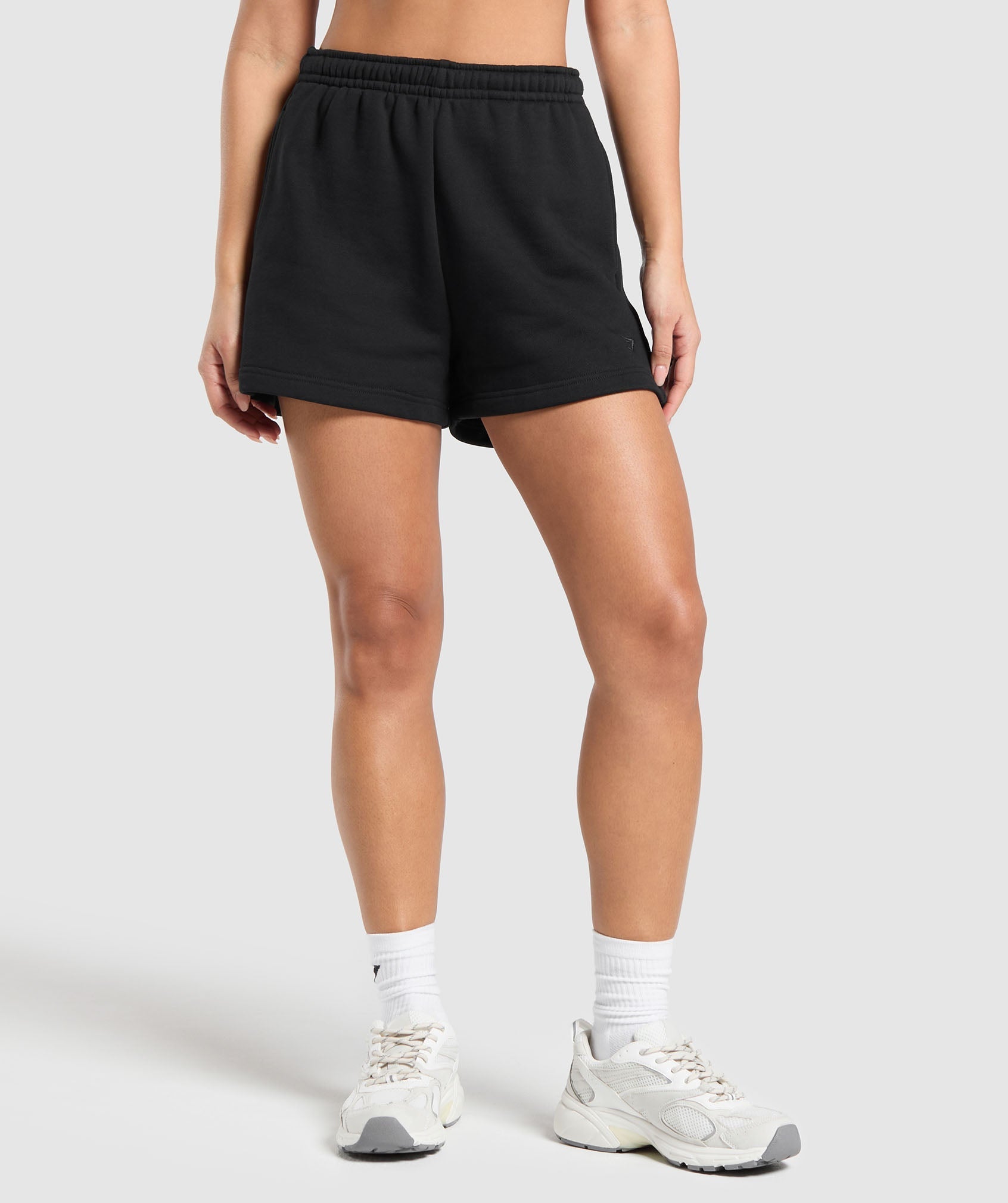 Women's Gymshark Rest Day Sweats 2.0 Shorts Black