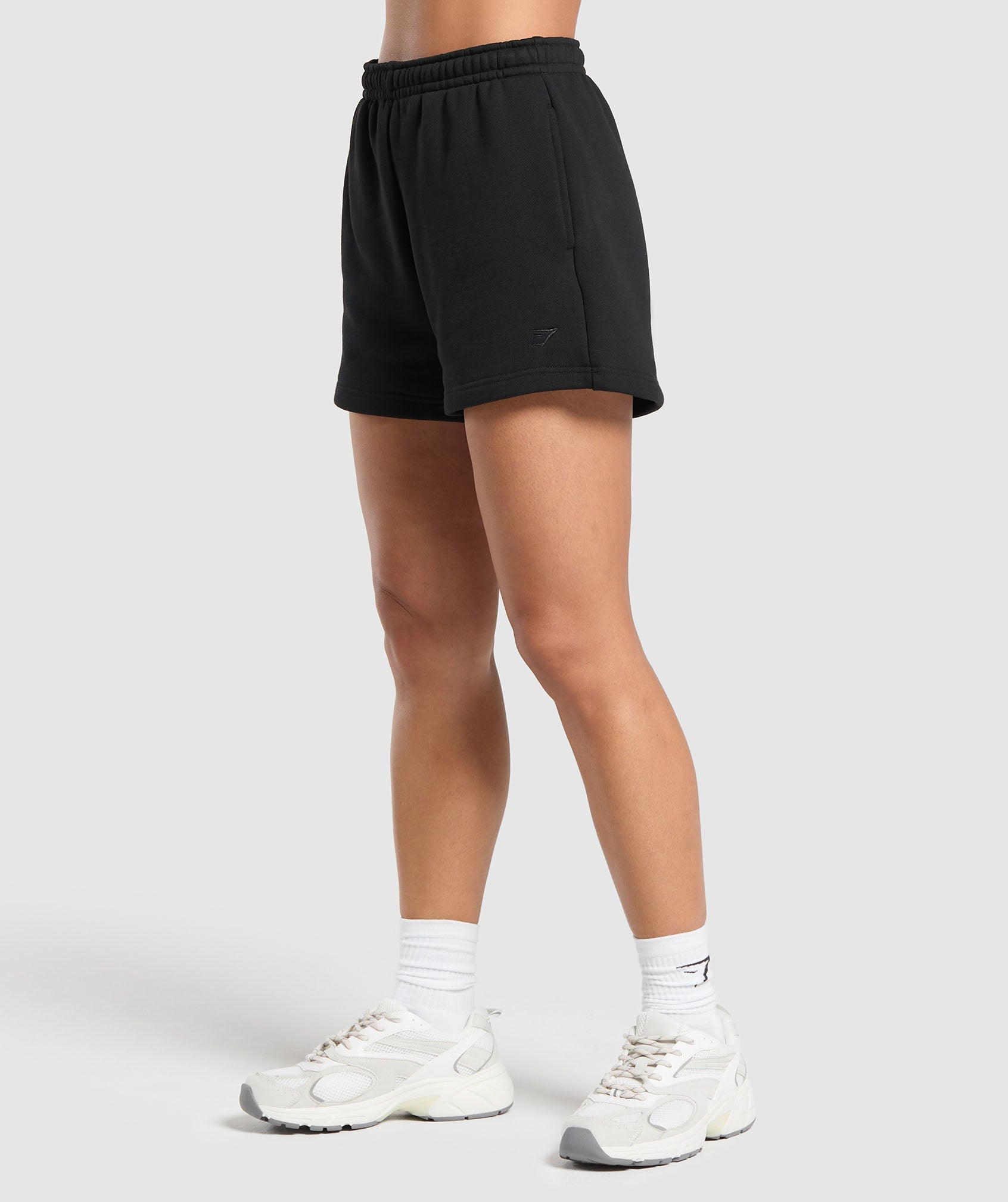 Women's Gymshark Rest Day Sweats 2.0 Shorts Black