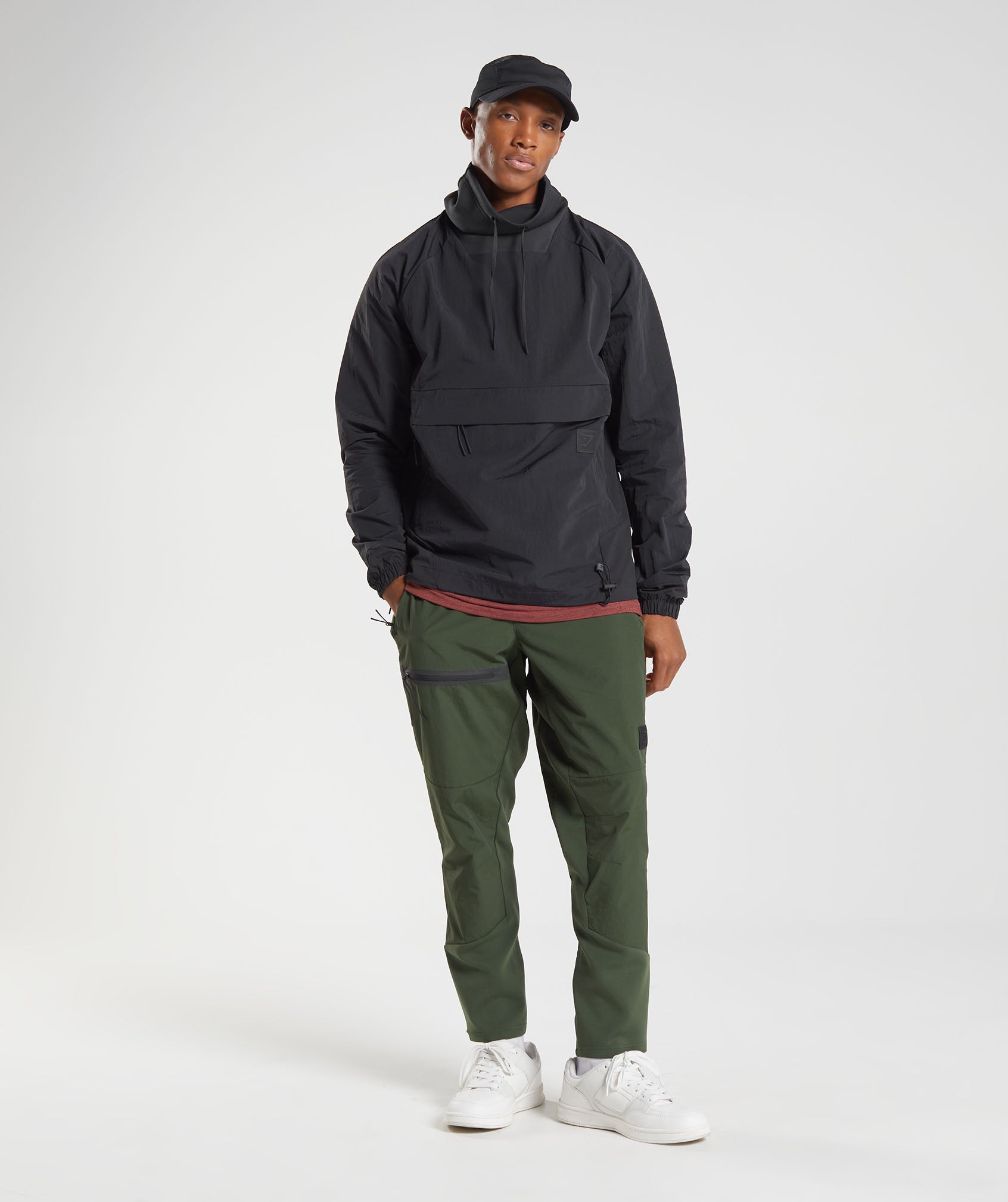 Gymshark Retake Anorak Black
