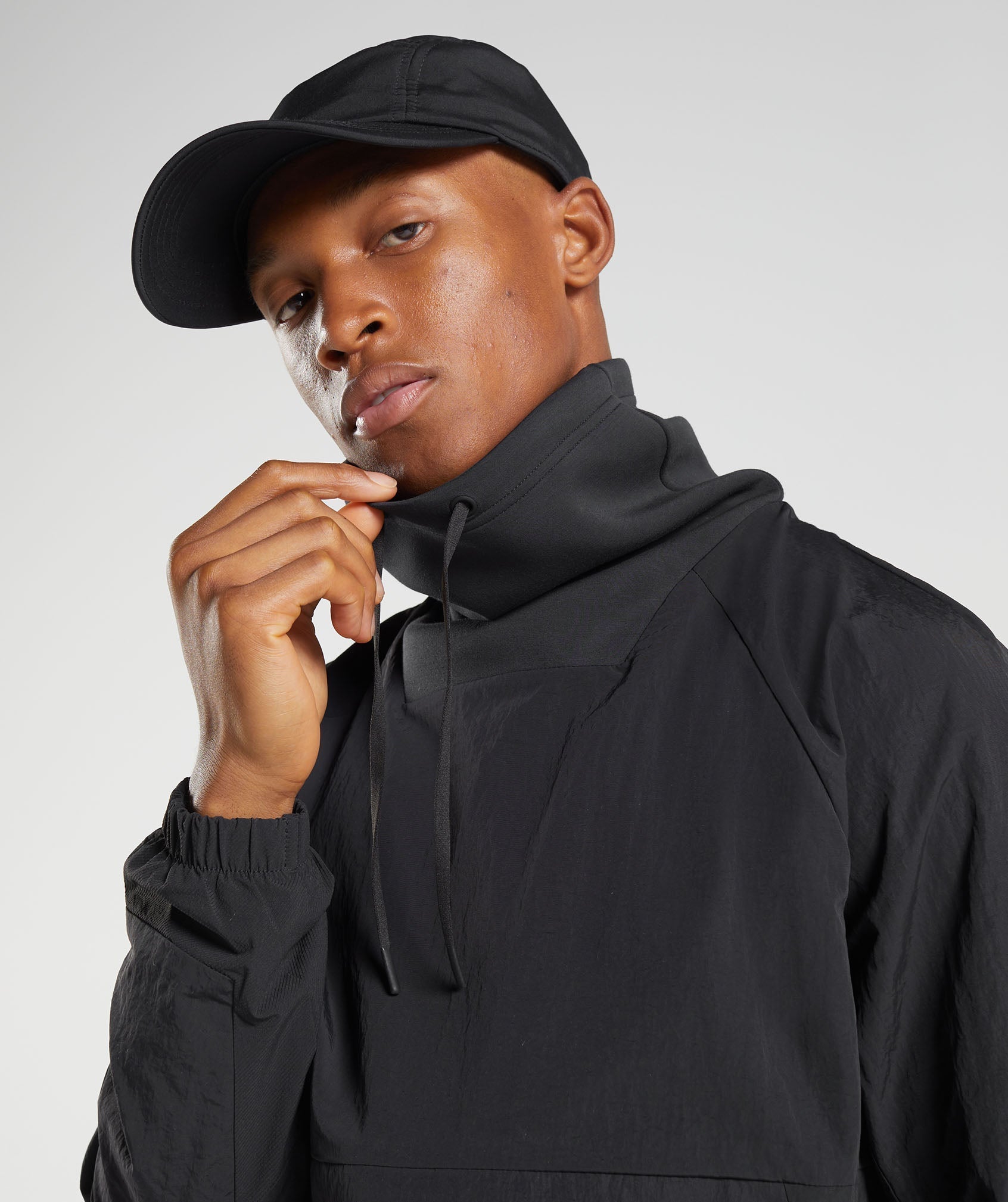 Gymshark Retake Anorak Black