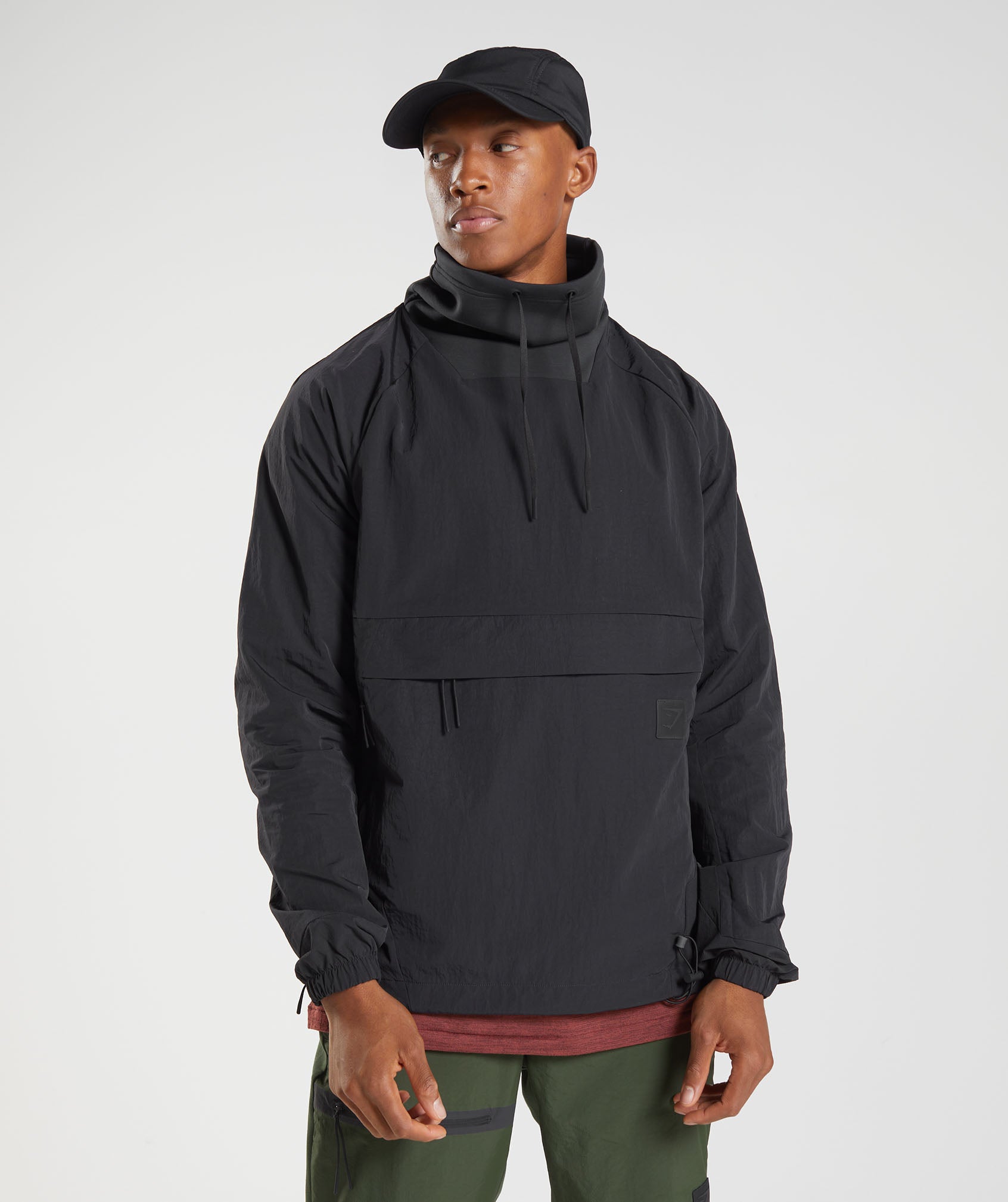 Gymshark Retake Anorak Black