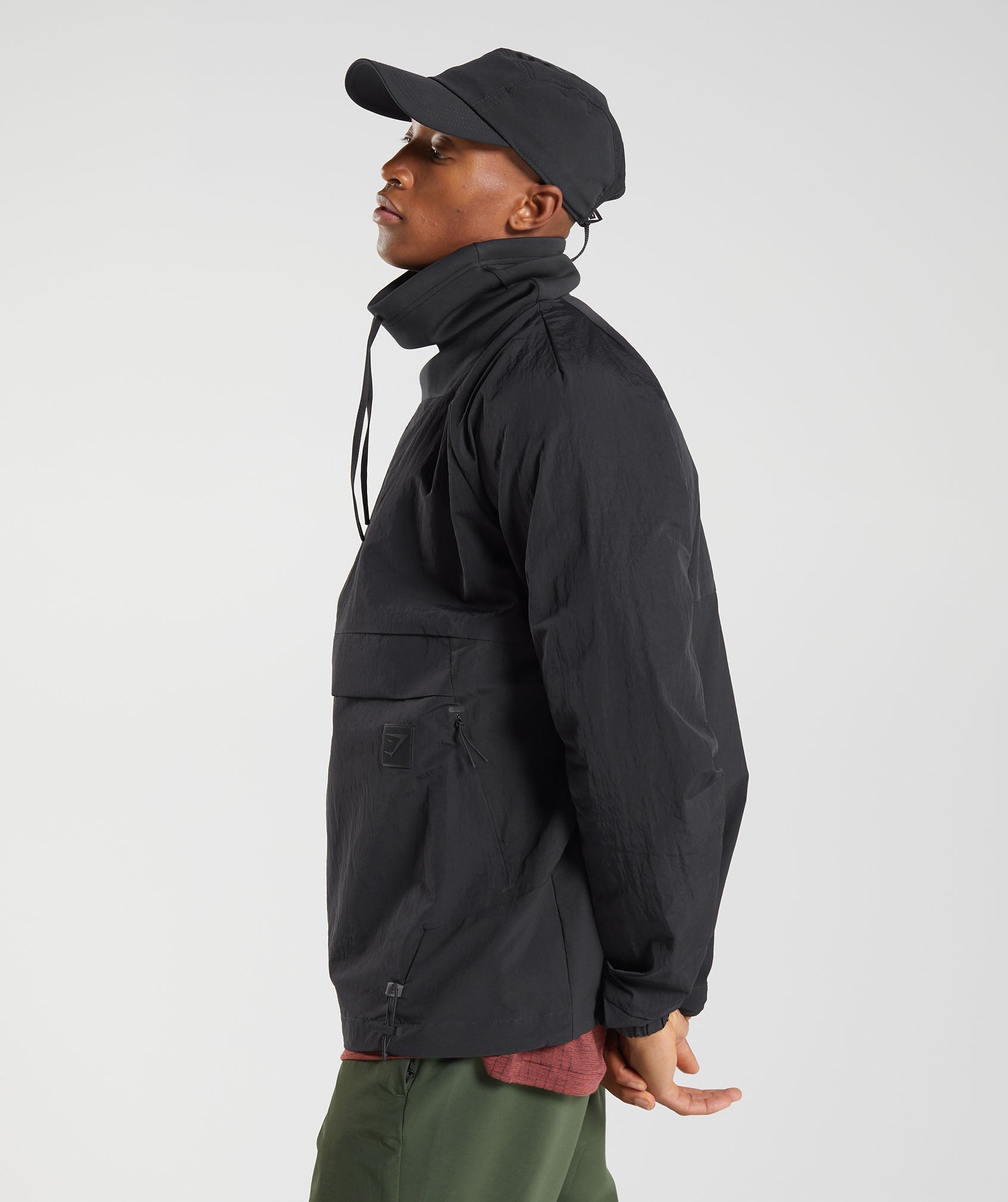 Gymshark Retake Anorak Black