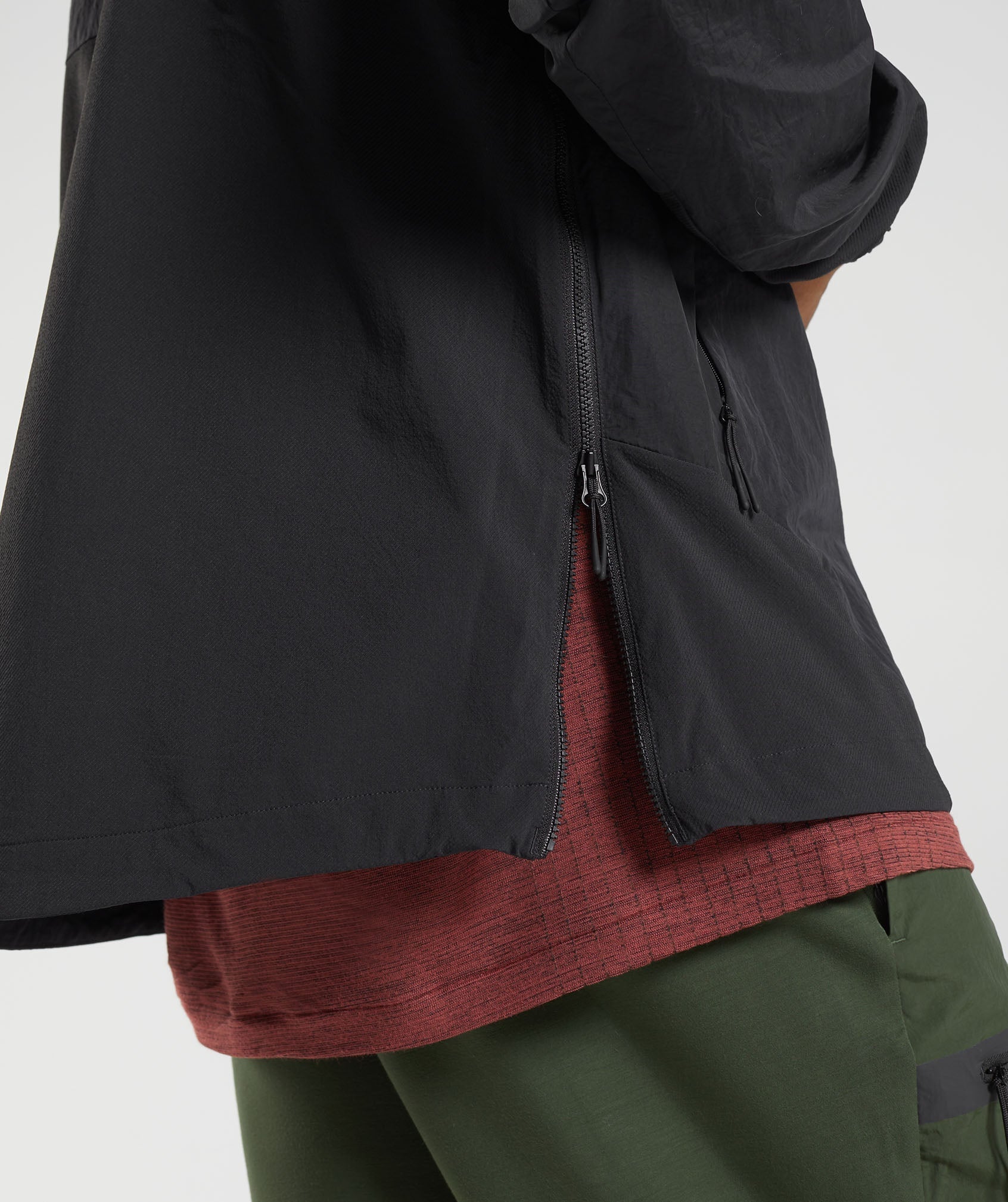 Gymshark Retake Anorak Black