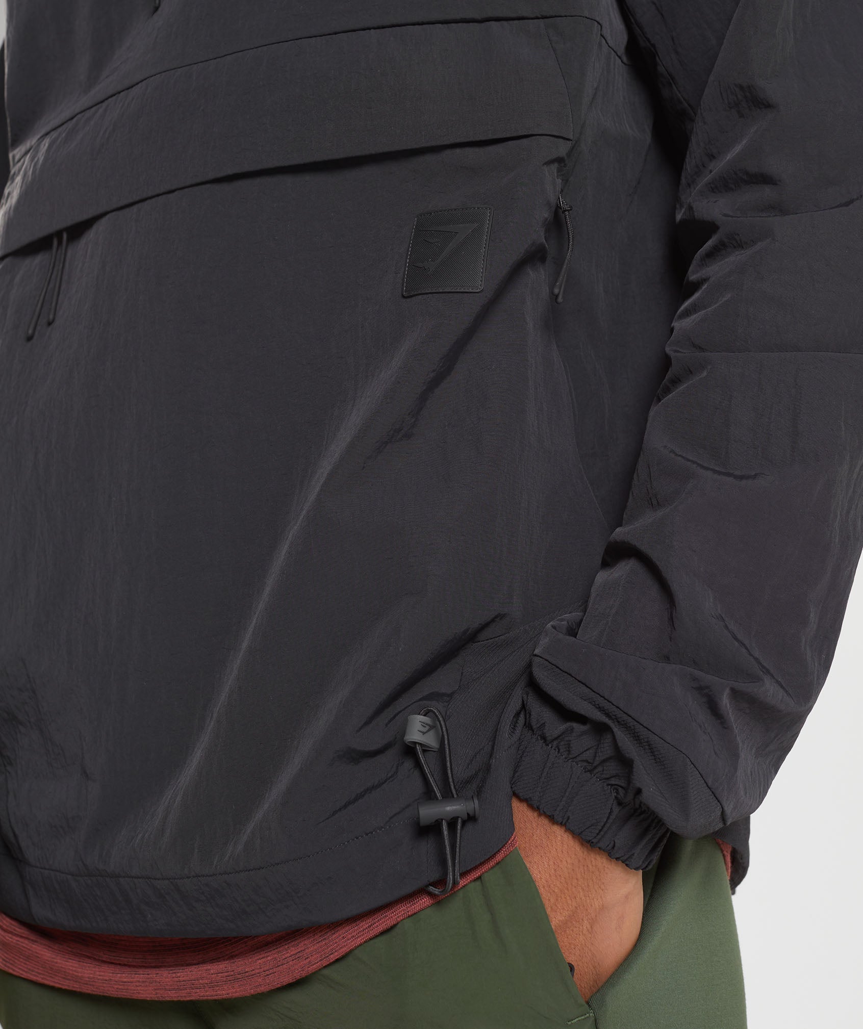 Gymshark Retake Anorak Black