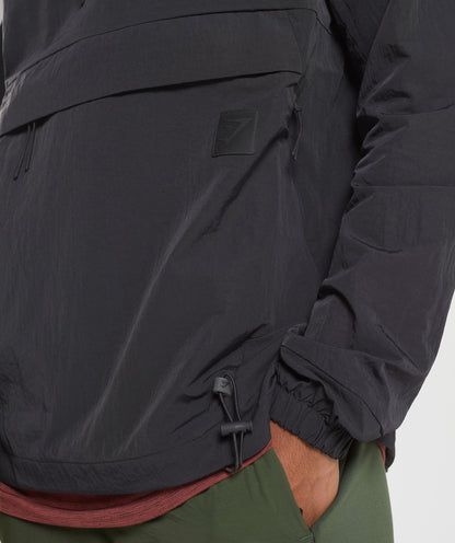 Gymshark Retake Anorak Black