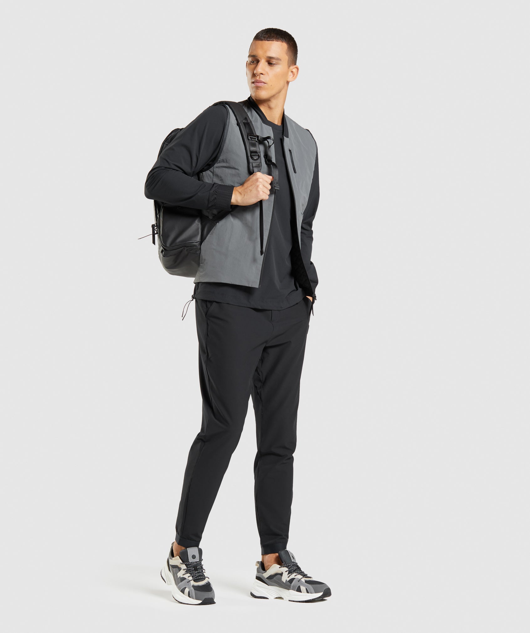 Gymshark Retake Crew Black