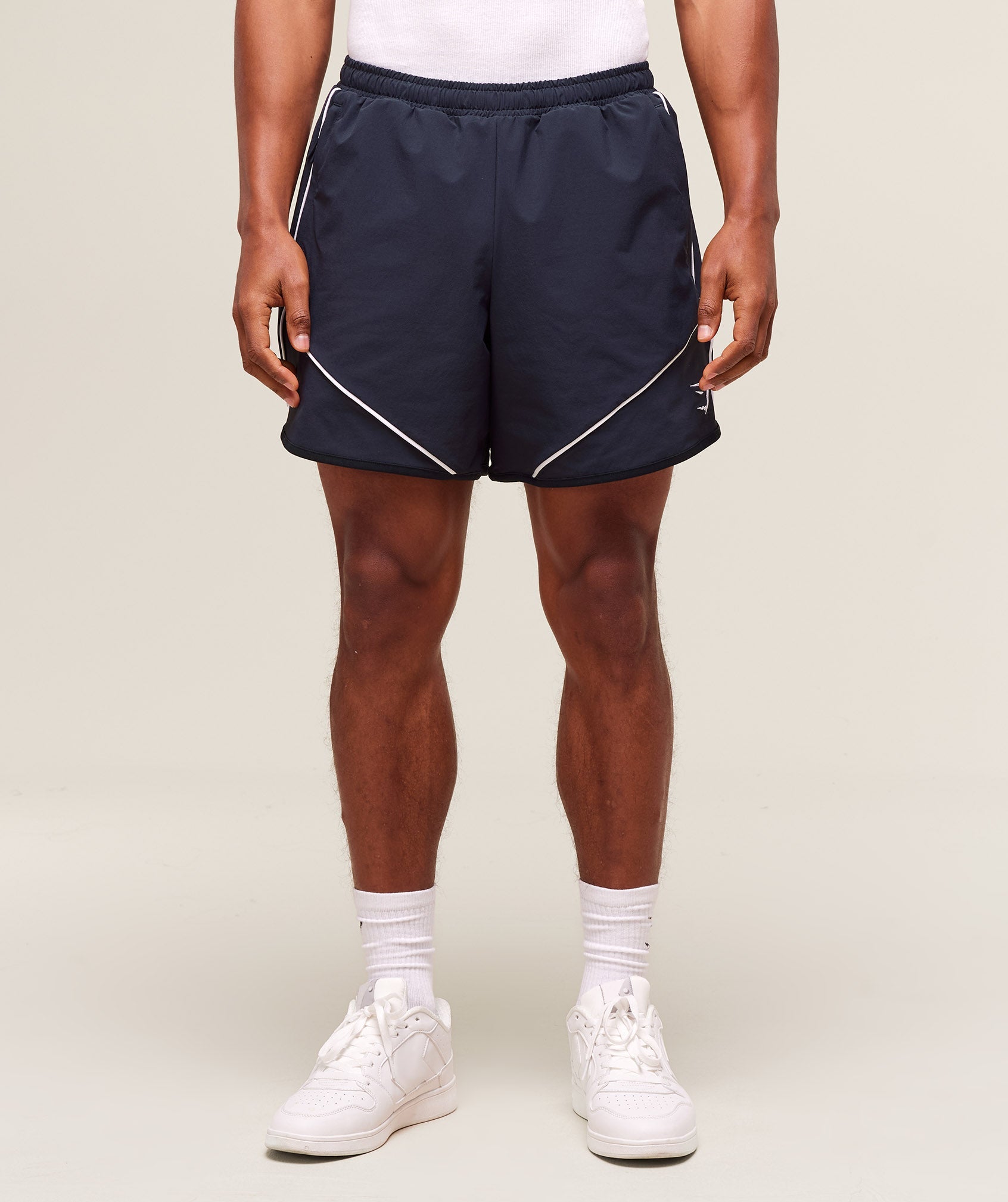 Gymshark Retro Shorts Heavy Blue