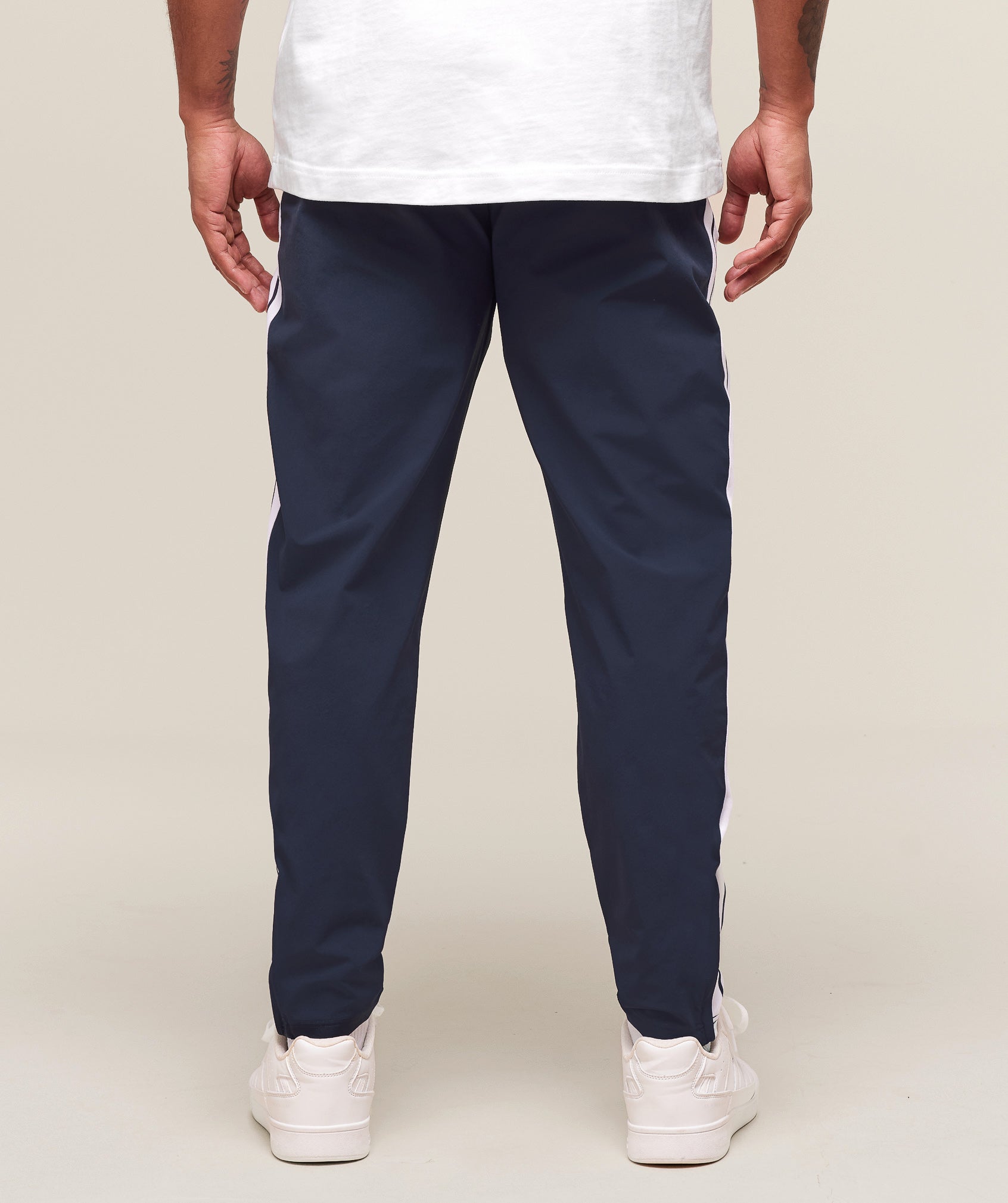 Gymshark Retro Side Stripe Joggers Heavy Blue