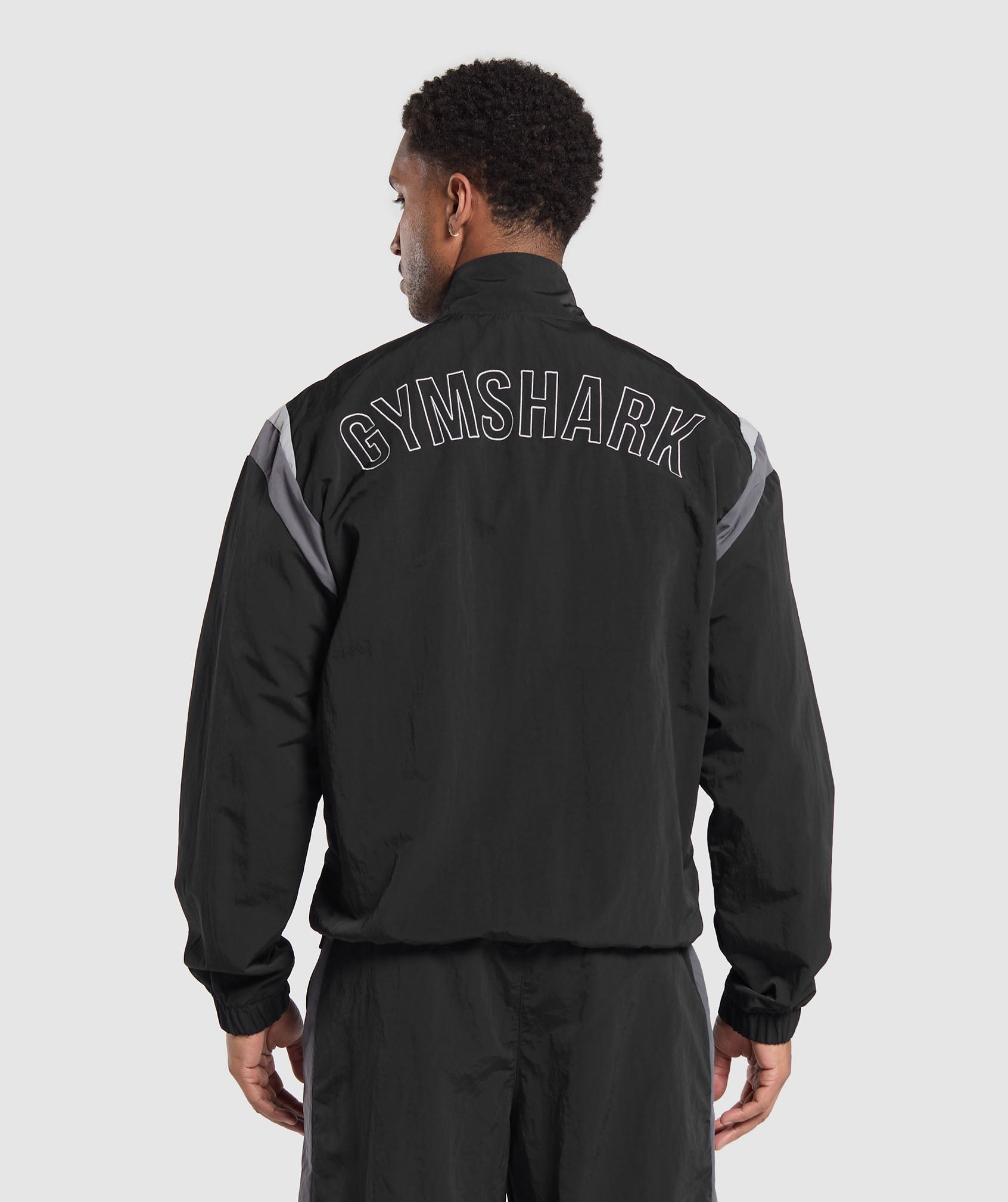 Gymshark Retro Track Jacket Black