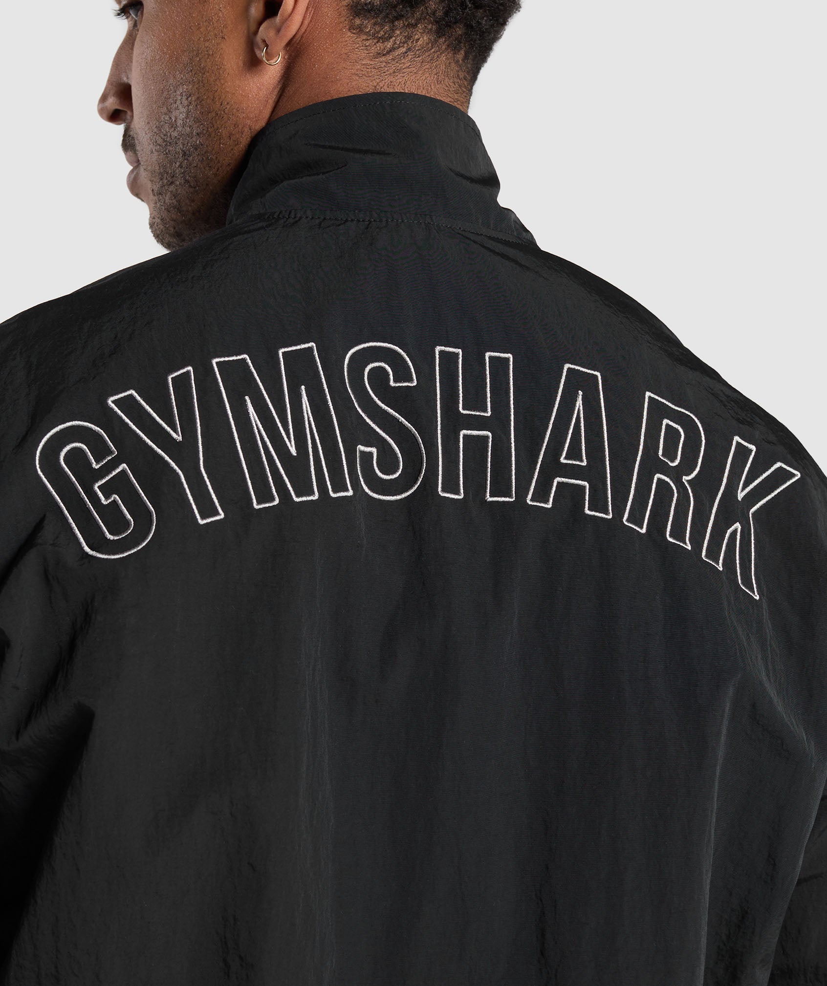 Gymshark Retro Track Jacket Black