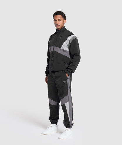 Gymshark Retro Track Jacket Black